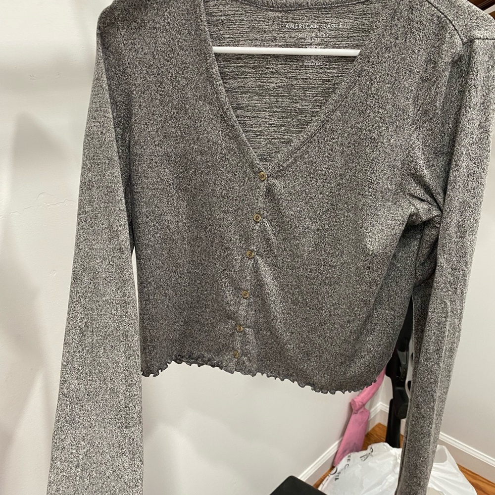 American Eagle Soft&Sexy Plush Long Sleeve